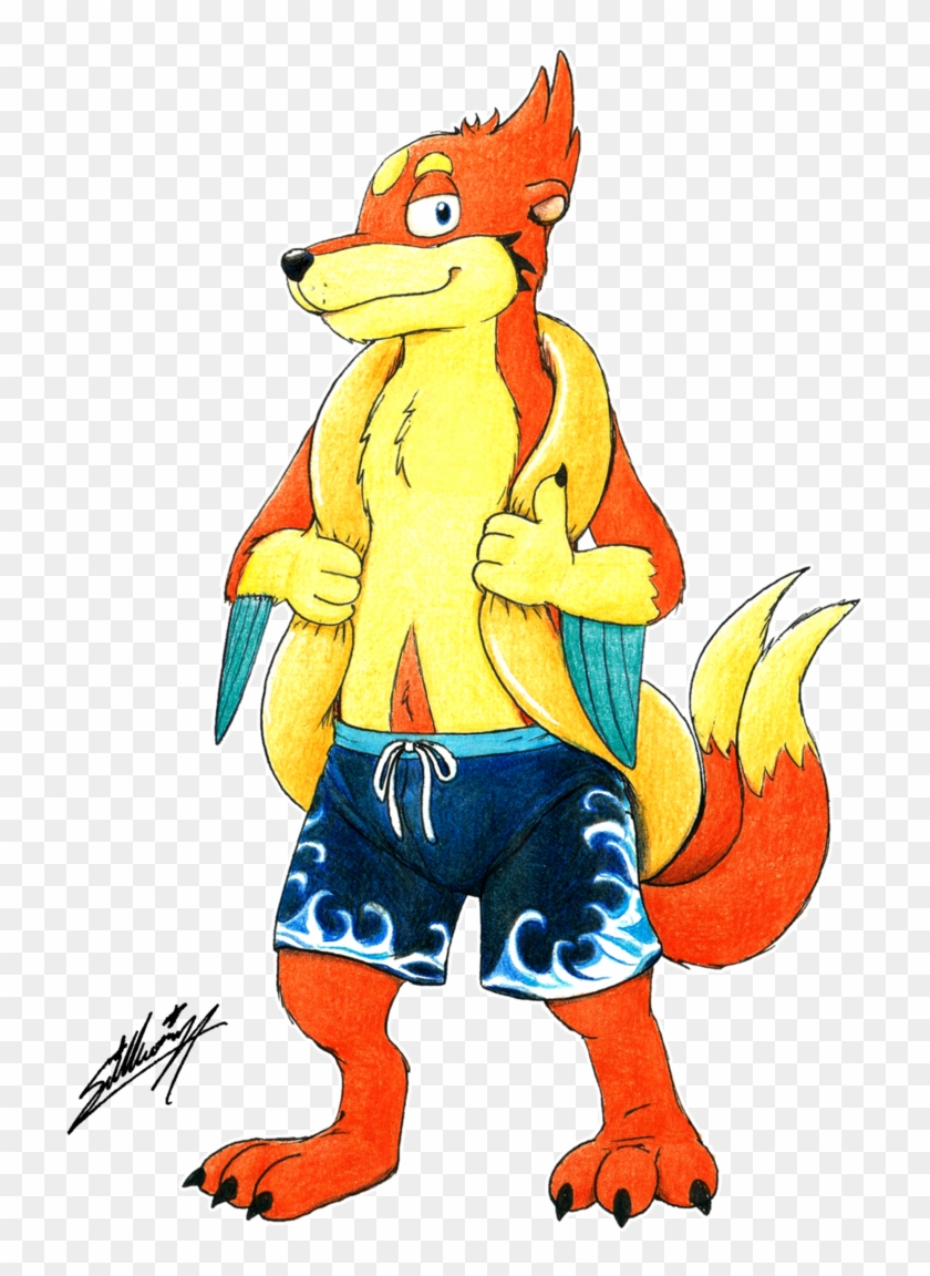 Floatzel In Swim Trunks By Sagadreams - Anthro Floatzel #923533