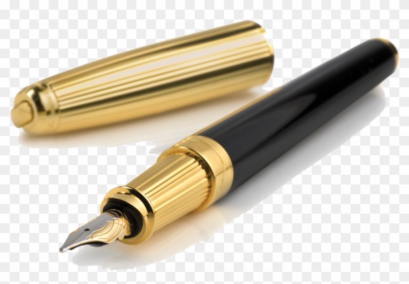 Fountain Pen Png Transparent Image - Clipart Pen Png #923555