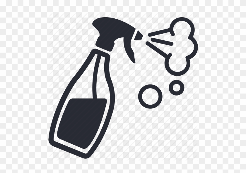 Bottle, Clean, Cleaner, Disinfectant, Remover, Spray, - Clean Icon #923767