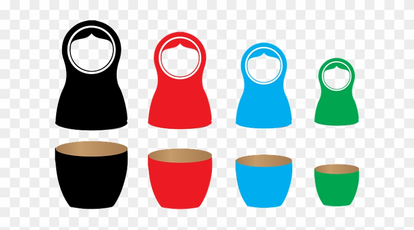Nesting Dolls Matryoshka Nesting Nesting D - Russian Nesting Dolls Png #923878