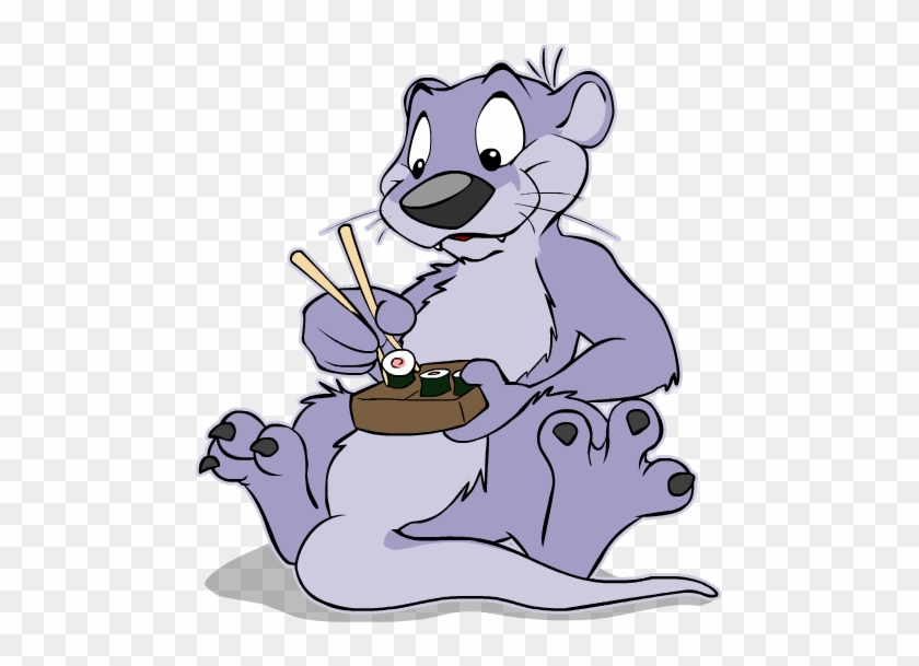 Sushi Otter By Toonmascots - Sushi Otter #923922