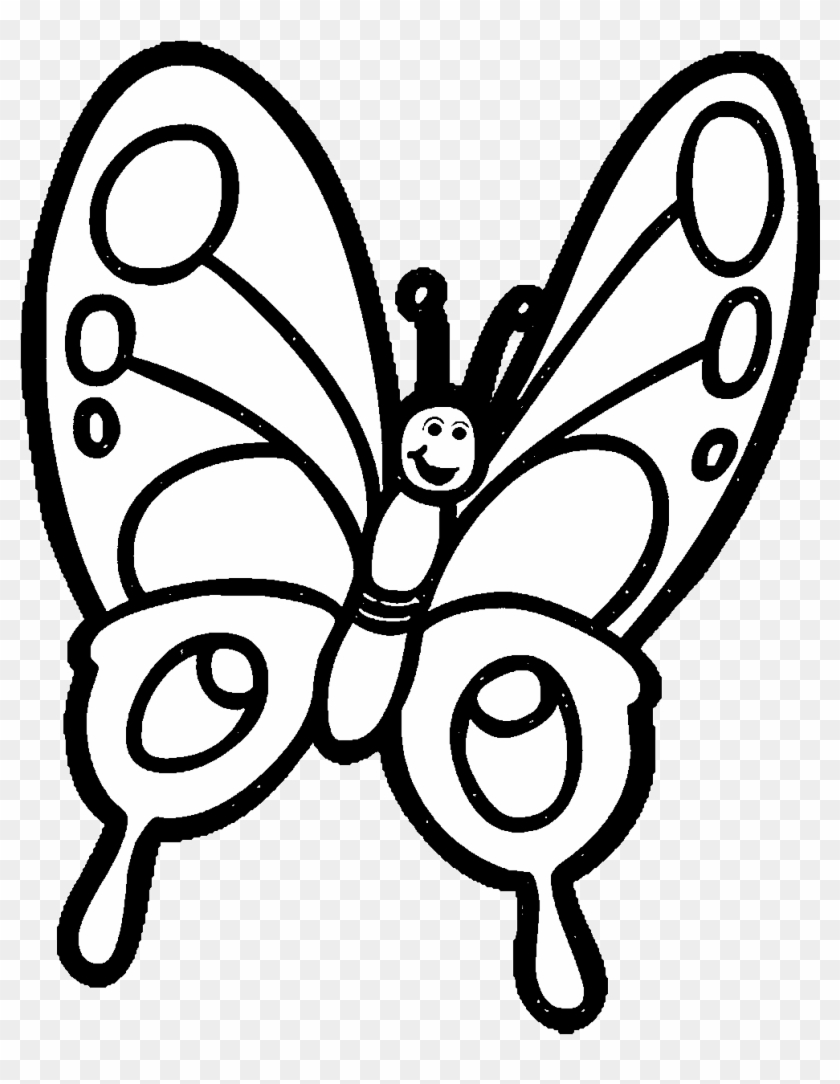 Butterfly Clipart Black And White Clipartandscrap - Butterfly Black And White #924492