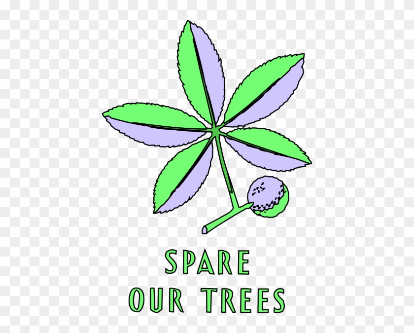 Free Vector Spare Our Trees Clip Art - Art #924595