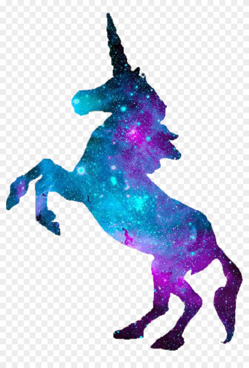 Unicorn Silhouette Clip Art Download - New! Galaxy Mouse Pad Computer Laptop Gaming Desk Soft #924894