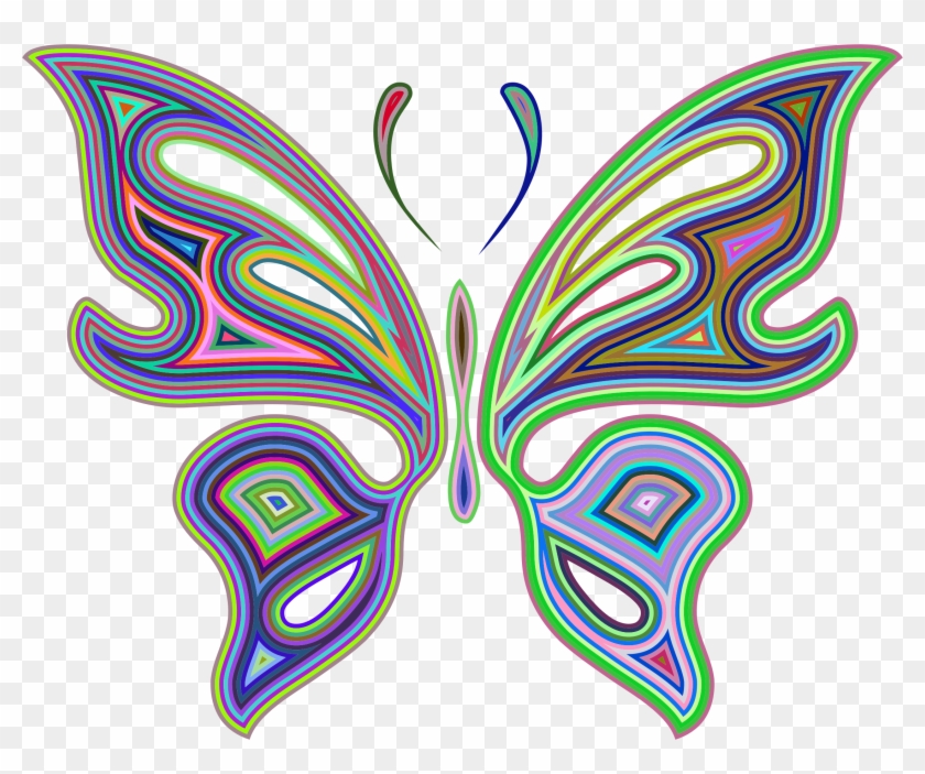 This Free Icons Png Design Of Prismatic Butterfly - This Free Icons Png Design Of Prismatic Butterfly #925010