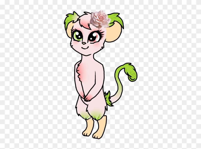 Flower Fur By Violetdraw - Cartoon #925509