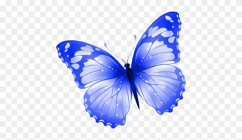 Light Blue Butterfly Clipart - Broken But Not Shattered [book] #925725
