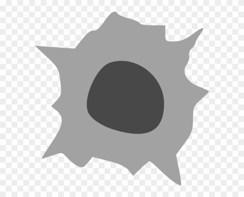Bullet Hole Clip Art At Clker Com Vector Clip Art Online - Bullet Hole Vector Png #925848