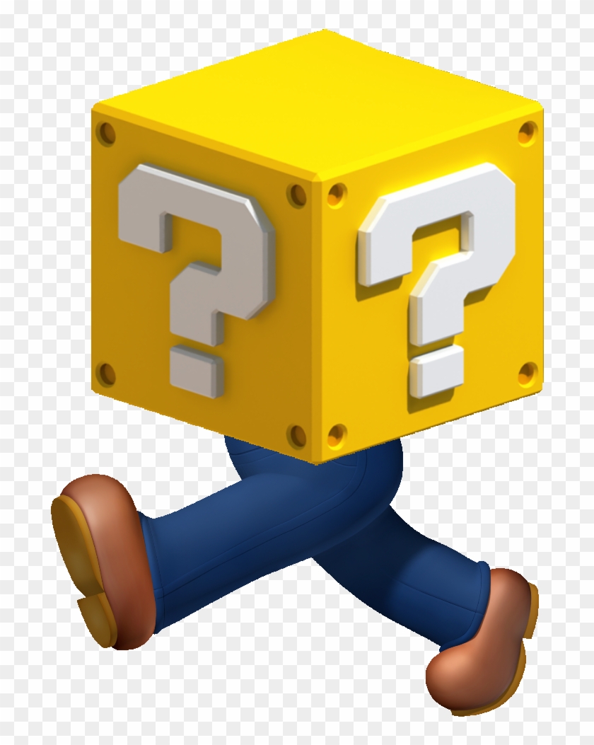 Luigi Clipart Coin - Mystery Box Mario Png #926456