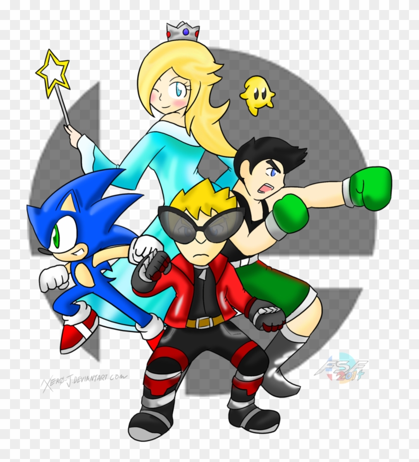 Smash 4's New Mains By - Cartoon #926547