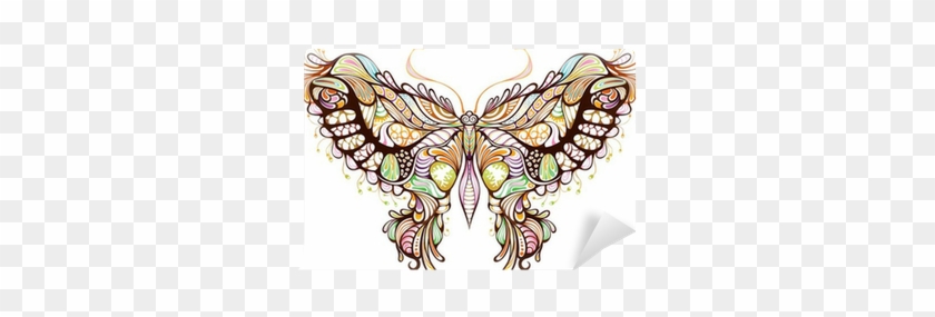 Luke And Lilly Colorful Butterfly Wall Sticker( Pvc #926590