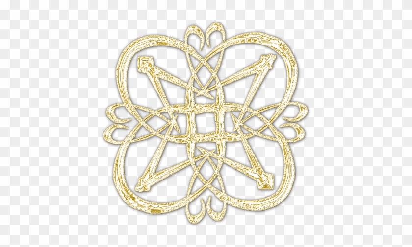 Gold Embellishment 3a - Scrapbooking #926938
