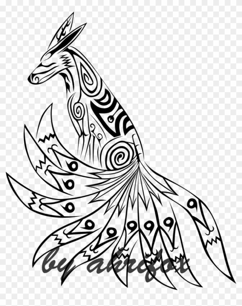 Tribal Tattoo Kurama By Ahrifox - Tattoo #927065