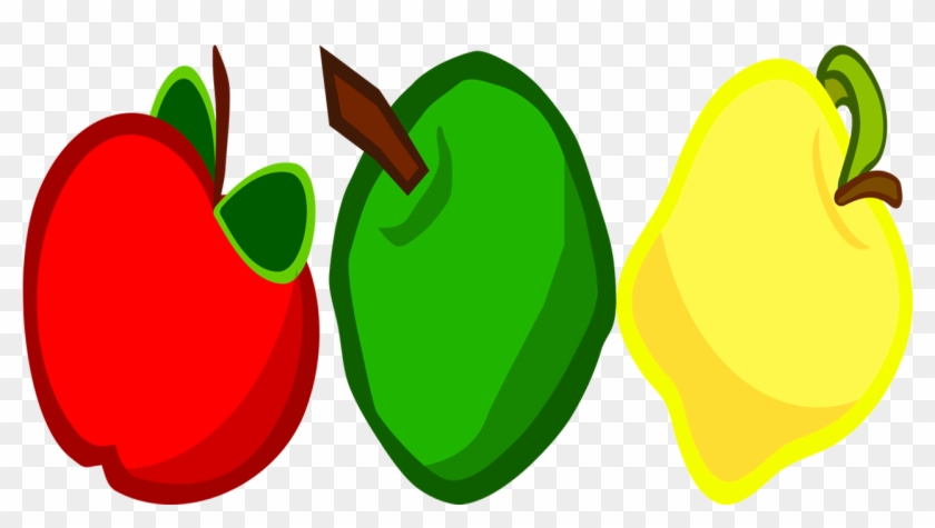 Clipart Gambar 3 Buah Apel - Clip Art #927199