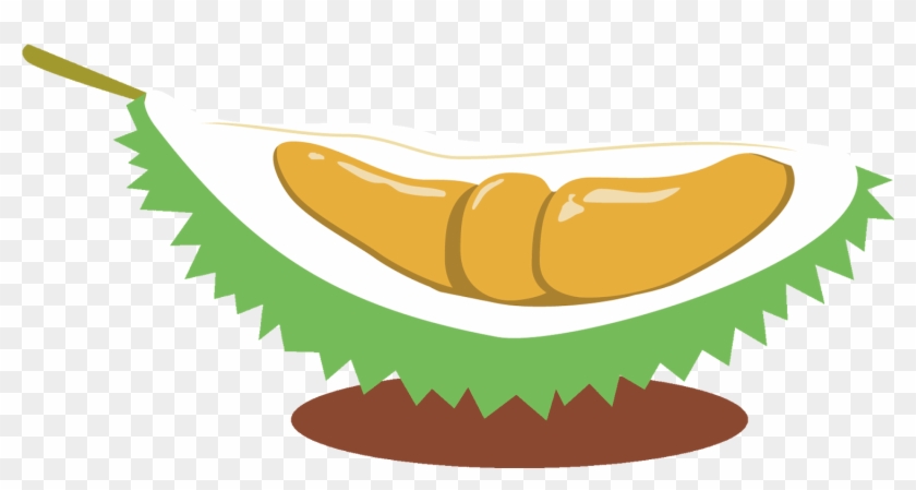 Durian Fruit Clipart Free - Circle Logo Template Png Hd #927228
