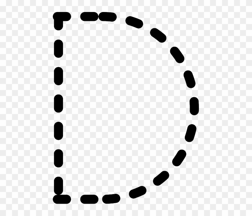 Education, Kids, Letter, Letters, Children - Letter D To Trace #927243