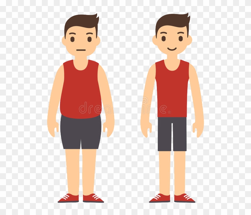 Penggemuk Badan Pria - Gordo A Flaco Animado #927255