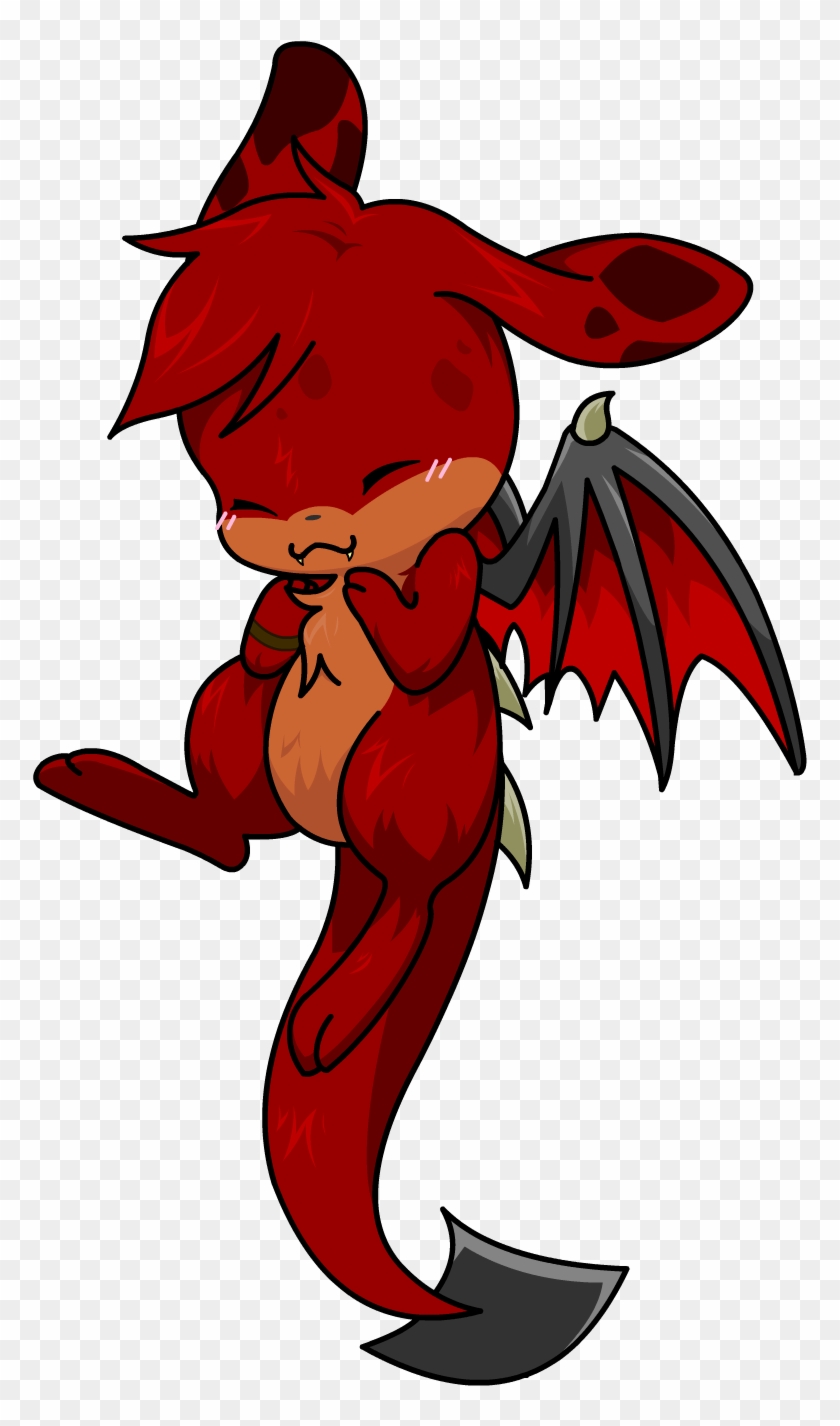 Demon Dragon Clip Art - Cartoon #927490