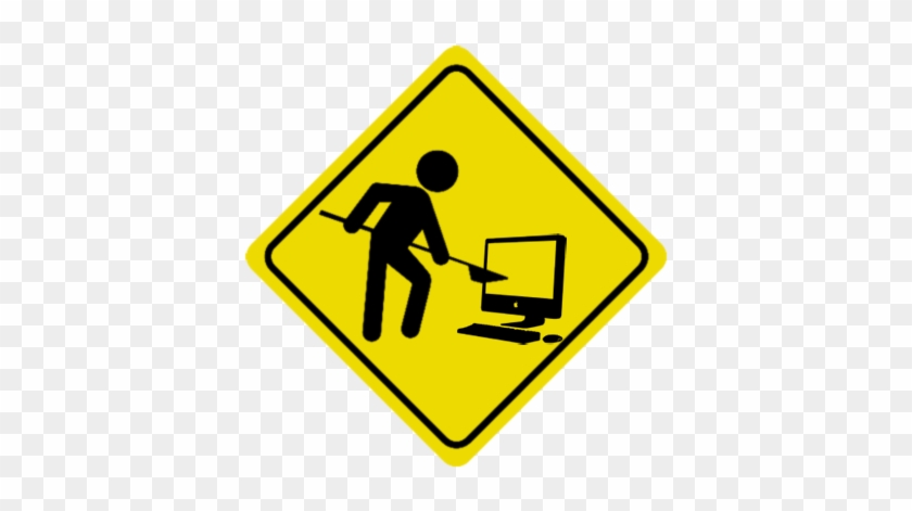Trabajando - - No Thru Traffic Sign #927778