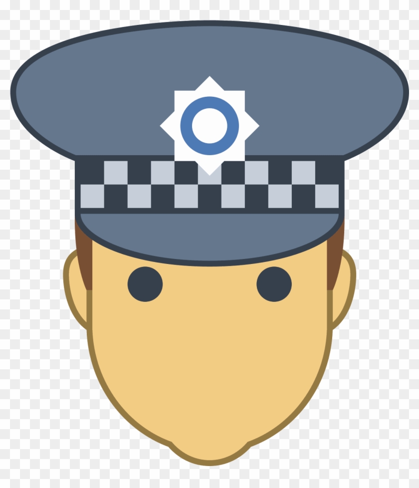 Uk Police Officer Icon - Cartoon #927832