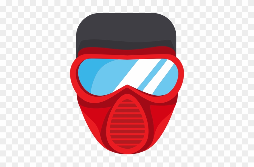 Firefighter Mask Illustration Transparent Png - Vector Graphics #927874