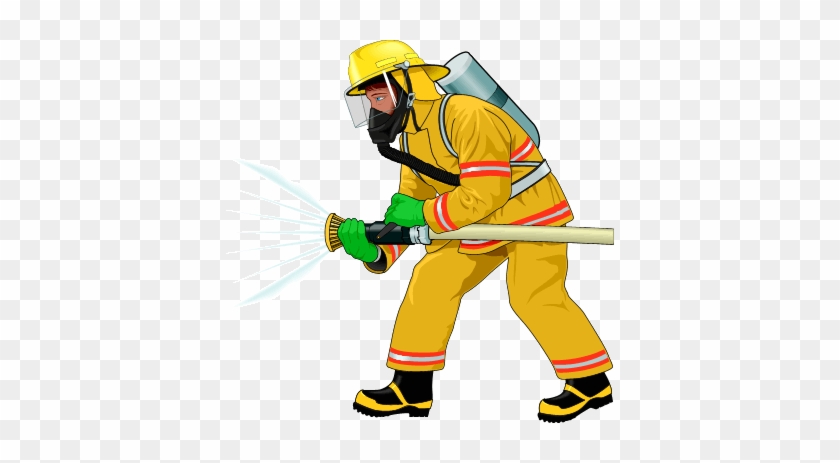Firefighter Clipart Transparent - Firefighter Clipart #927994