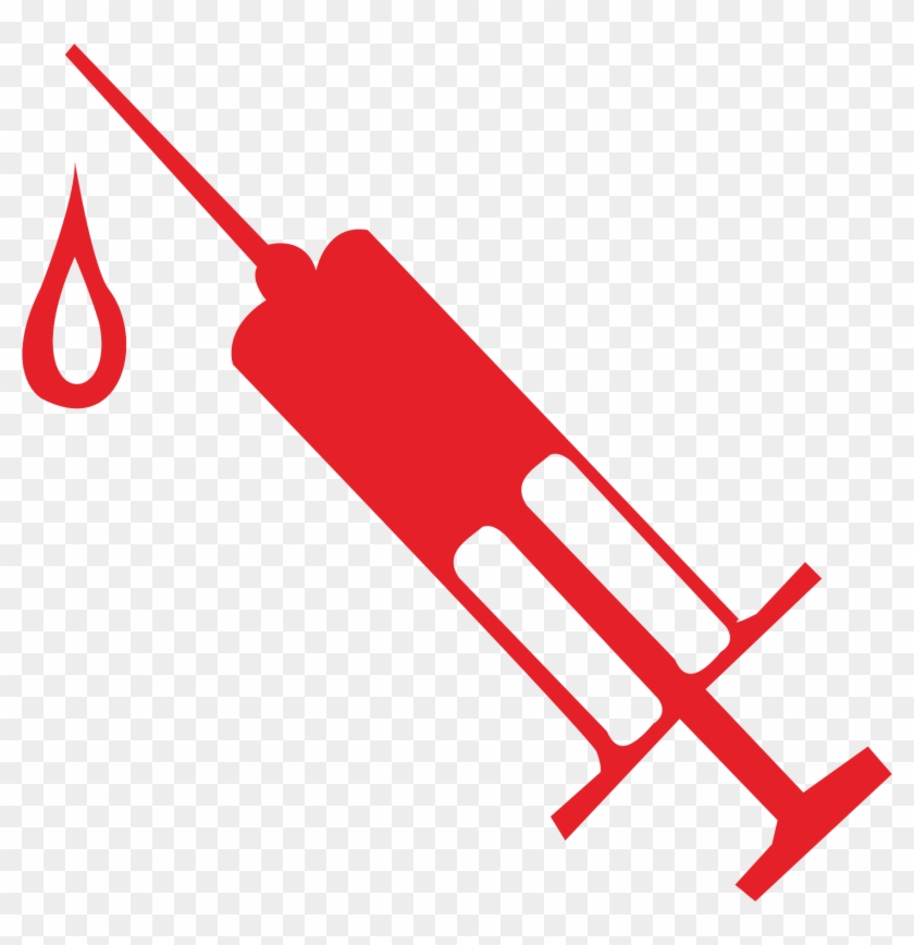 Narcotic Child Throat Anesthesia - Jeringa Con Sangre Png #928020