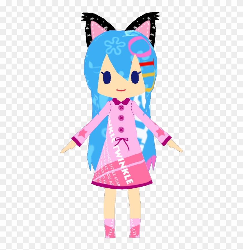 Miku Pijamas Milo Style By Tawashi - Illustration #928496