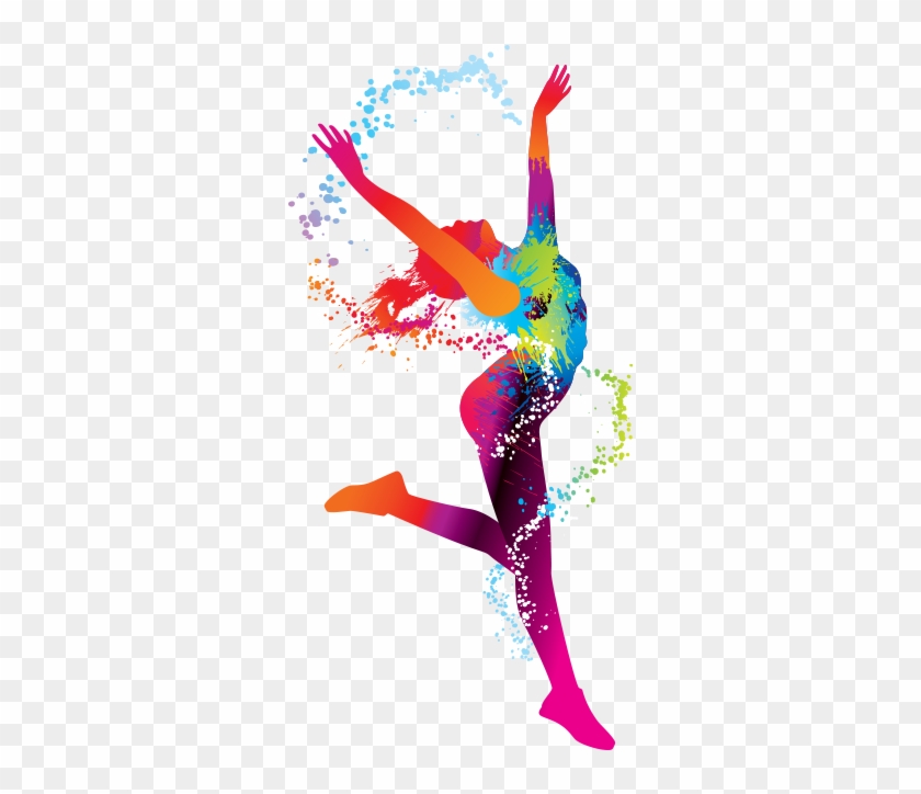 Cartoon Girl Dancing Jazz Clipart - Good Living In Hard Times #928556