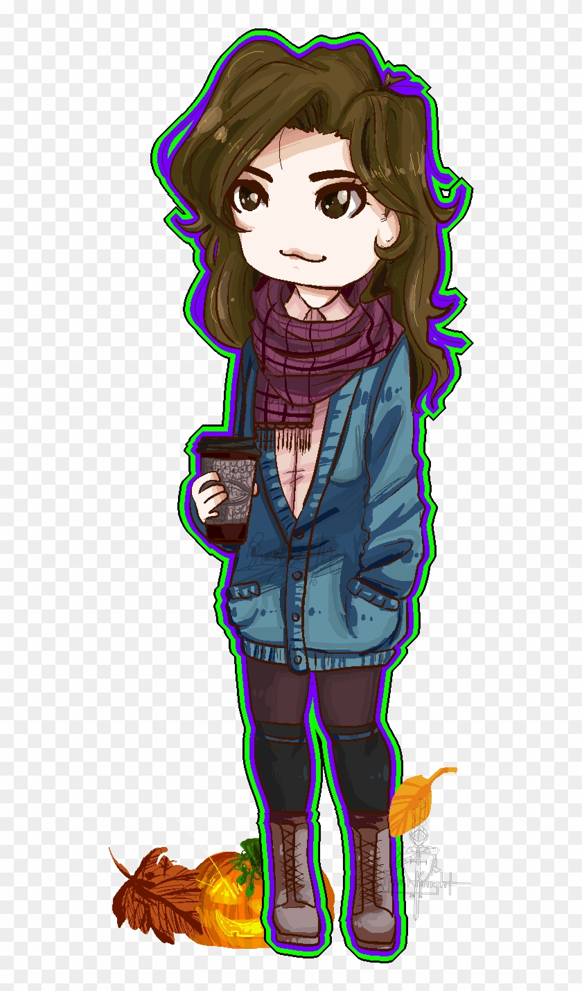 Pixel Doll River Autumn By Xtechnology-1 - Cartoon #929030