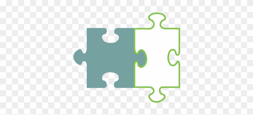 Private-public Partnership - Two Puzzle Icon Png #929259