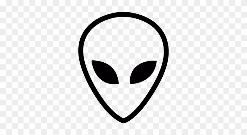 Alien Head Vector - Alien Svg #929637
