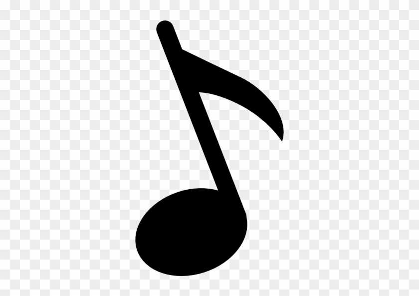 Music Icons Transparent Background - Eighth Note Svg #930053