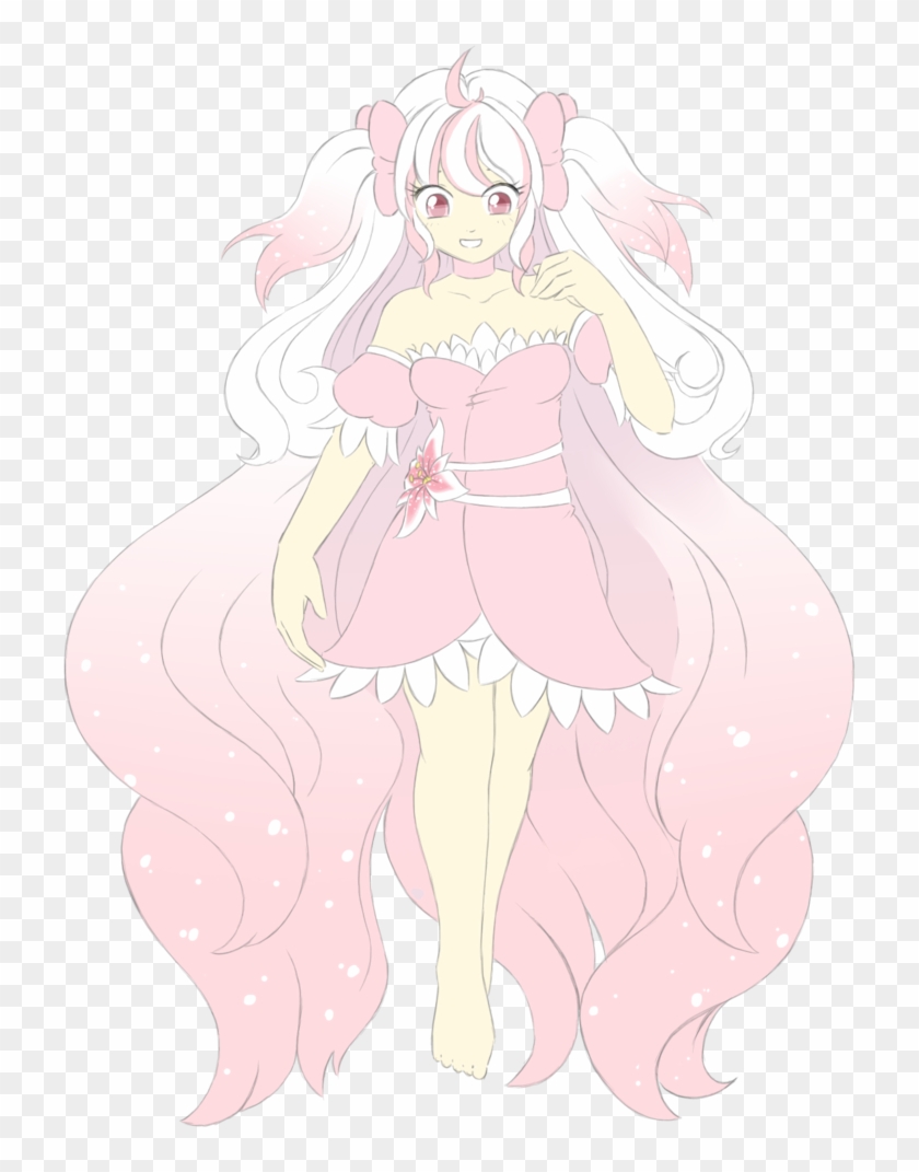 Asian Lily Full Body Sketch By Tsukihina - Anime Girl Whole Body #930165