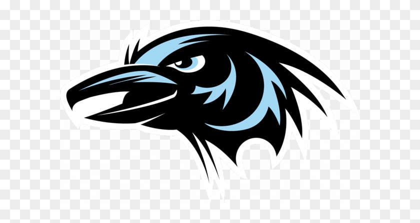 Raven Clipart Head - Auburn Riverside Raven Logo #930247