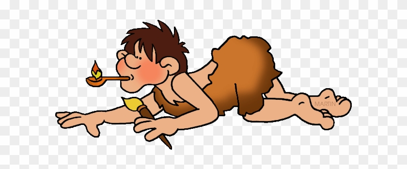 Cave Painting - Caveman Painting Clip Art #930262