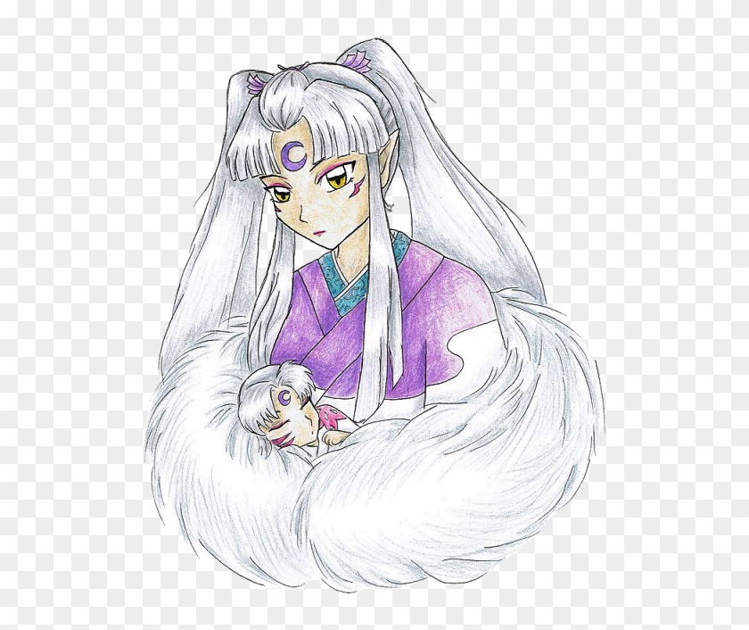 Sesshōmaru Rin Mangaka Inuyasha Sketch - Inuyasha Sesshomaru Mother #930490