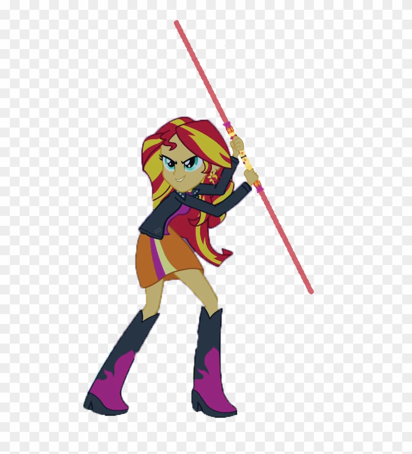 Sunset Wielding Her Lightsaber - Lightsaber #930738