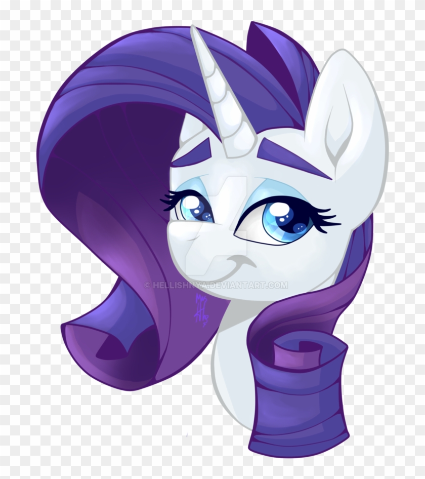 Rarity By Hellishnya - Cartoon #930749