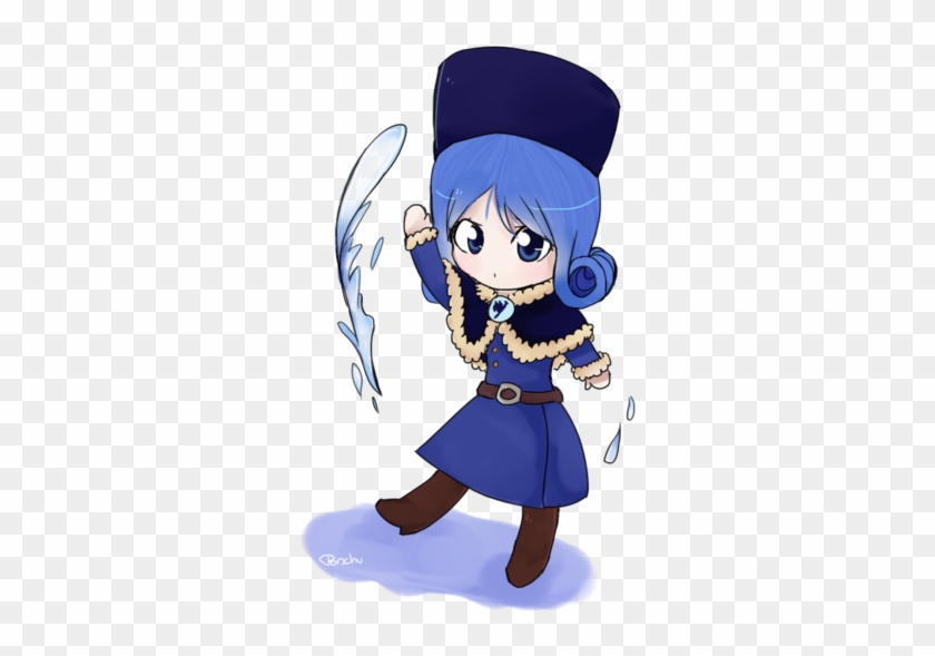 Chibi Juvia By Ponchiz - Juvia Fairy Tail Chibi #930789