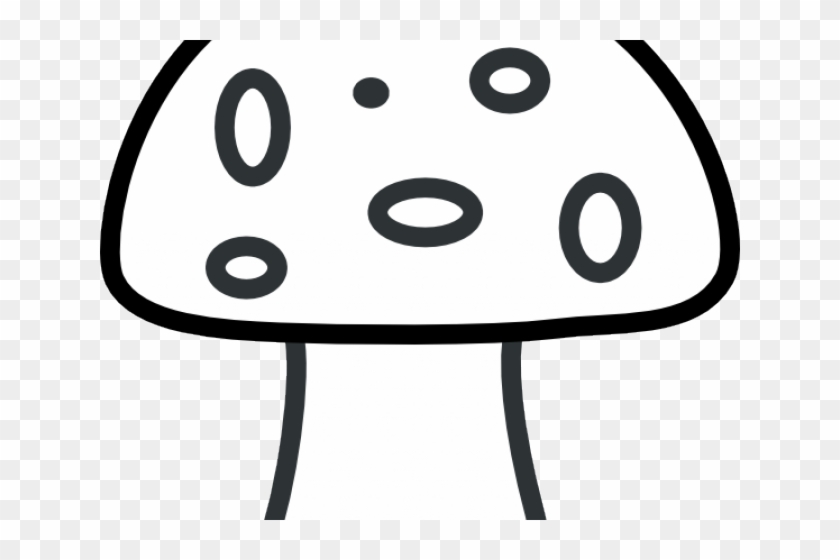 Mushroom Clipart Black And White - Mushroom #930815