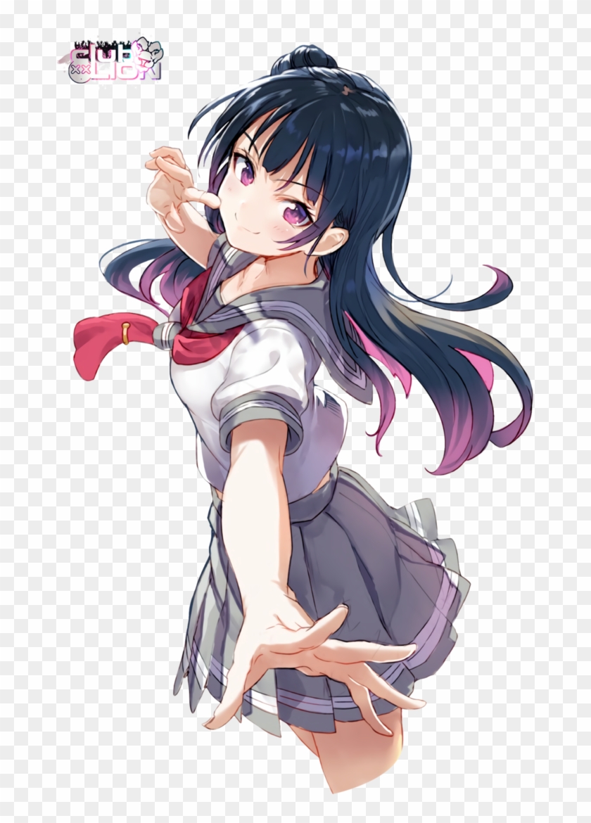 Yoshiko Tsushima Anime Render - Rendering #930836