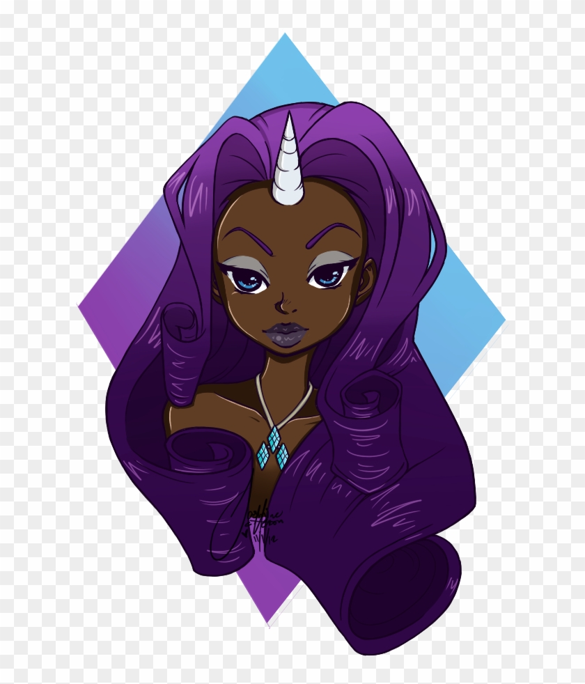 And Then When They Make Rarity, The Whitest Pony, The - Mlp Rarity Human Black #930974