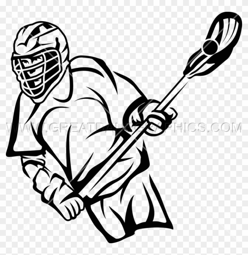 Lacrosse Player Drawing At Getdrawings Com Free For - Lacrosse Drawing Easy #931039