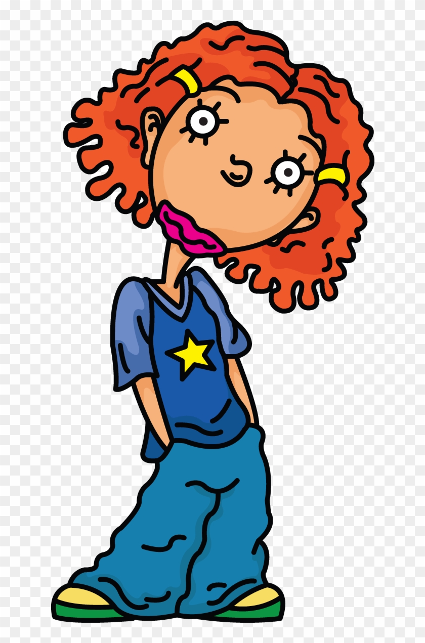 Ginger, Step By Step Cartoon Drawing Tutorial Http - Red Headed Cartoon Characters #931352