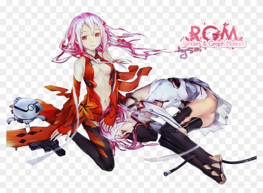 Cartoons - Guilty Crown Inori Yuzuriha Sexy Girl Anime 32x24 Print #931629