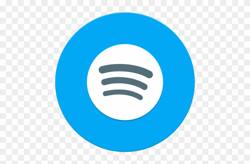 Spotify Icon - Spotify Icon Blue Png #931778