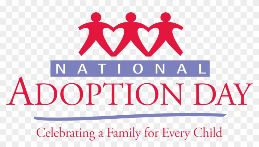 Elegant Adoption Clip Art Medium Size - Happy National Adoption Day #931977