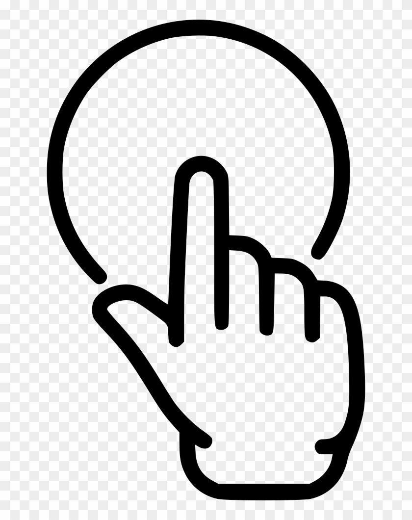 Point Pointing Finger Hand Click Touch Comments - Thought Vs Action #932097