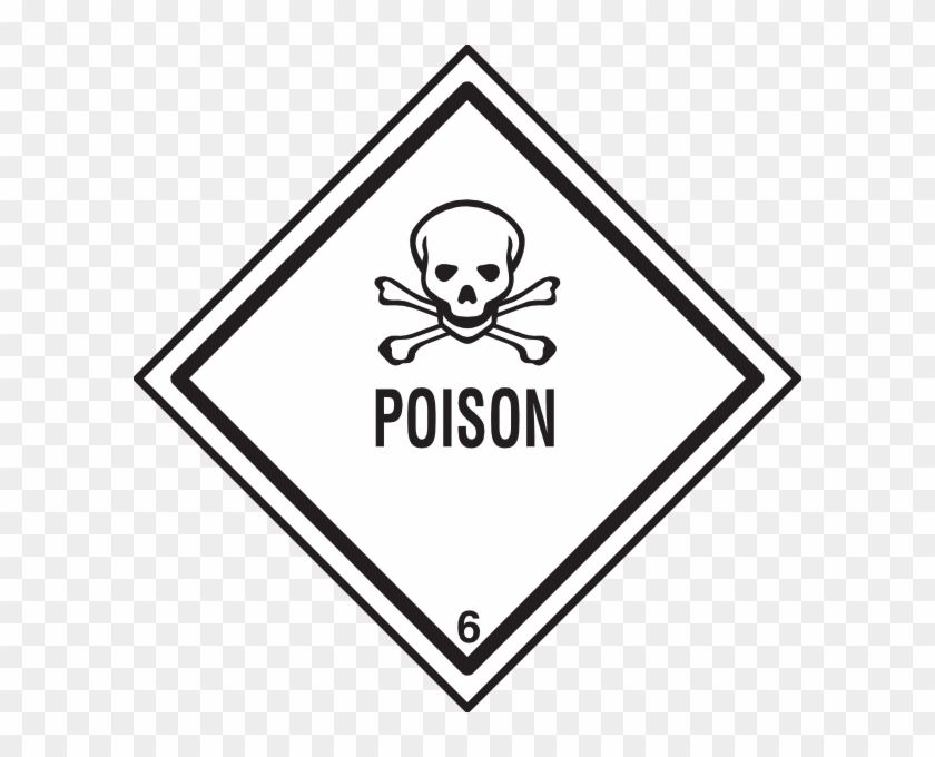 Poison Warning Clip Art At Clker Com Vector Clip Art - Skull Vector #932201